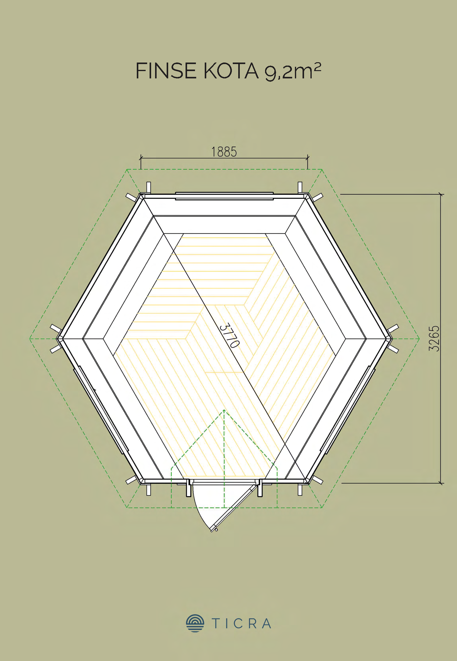Specification sheet Kota 9.2m²